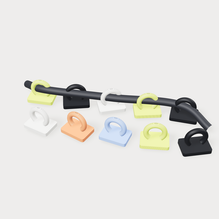 Cable clips – set of 10