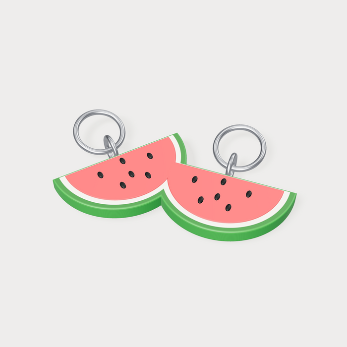 Watermelon keychain – set of 2